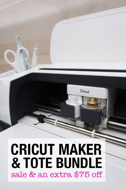 Cricut Maker and Machine Tote Bundle Deal - Weekend Craft