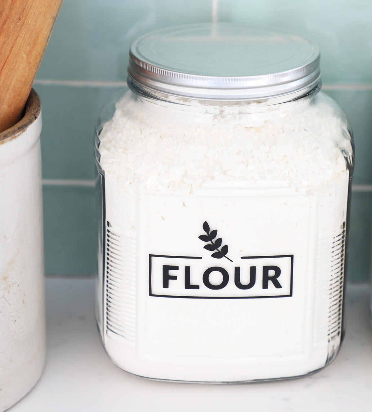 Flour Canister Pantry Label
