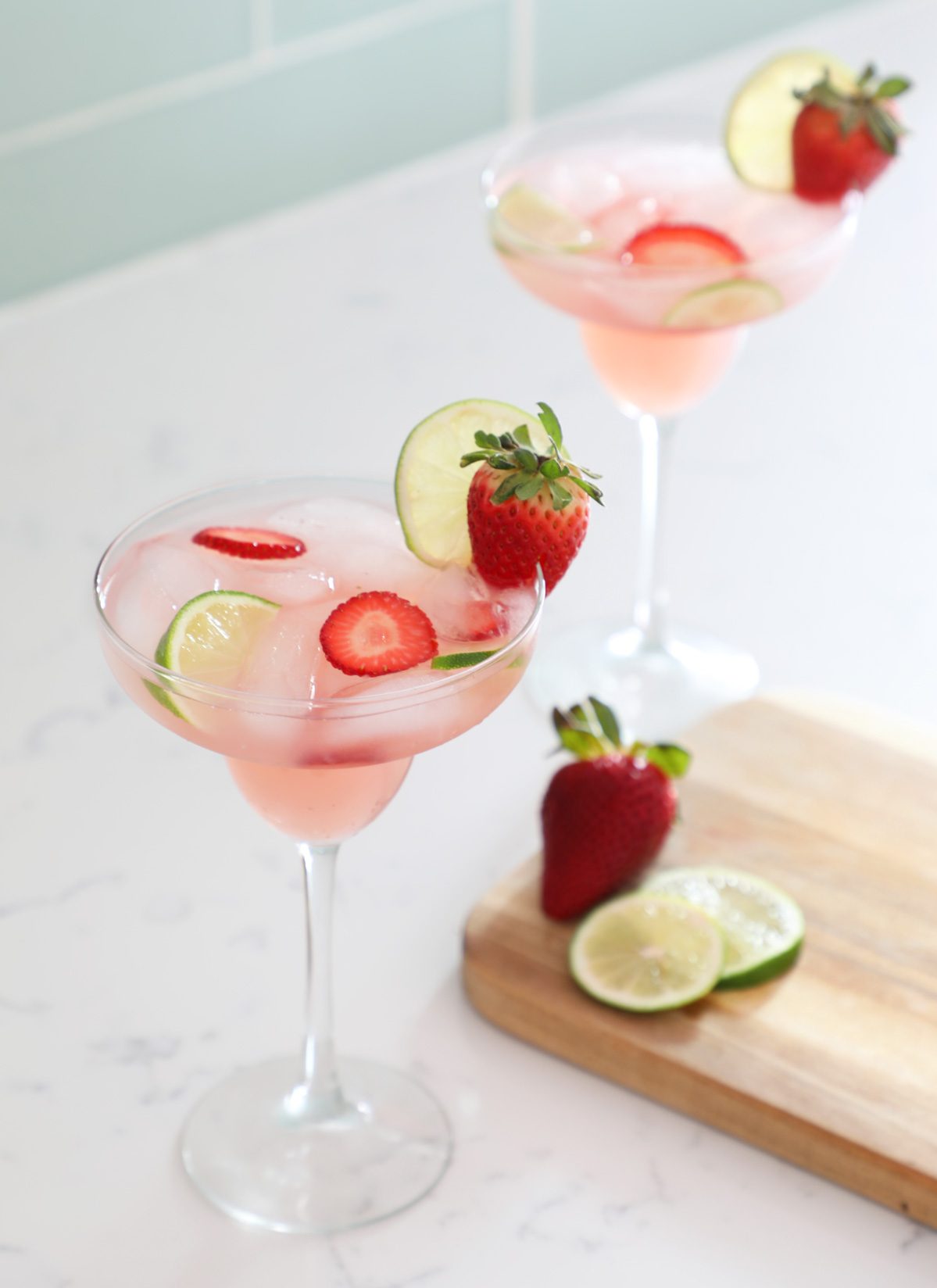 Strawberry Lemonade Margarita
