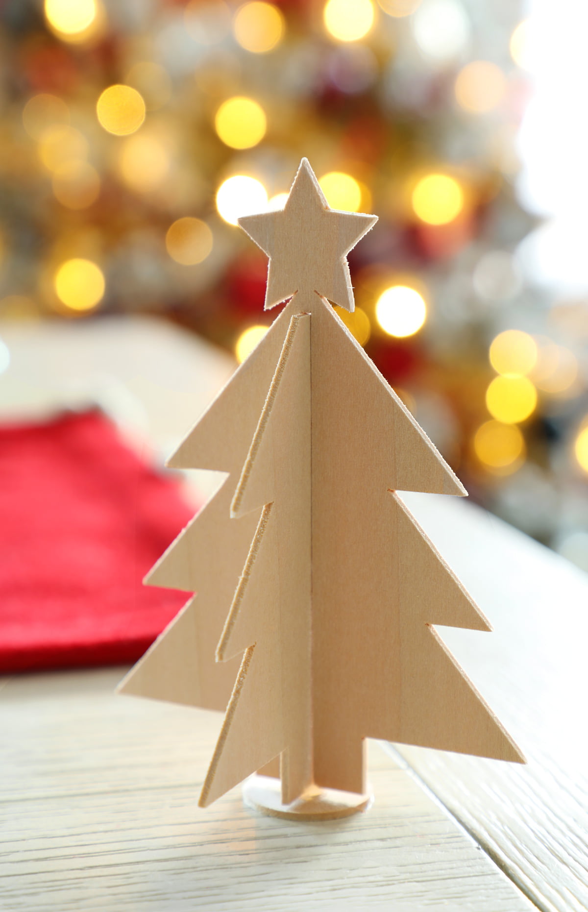 3D wooden Christmas Tree