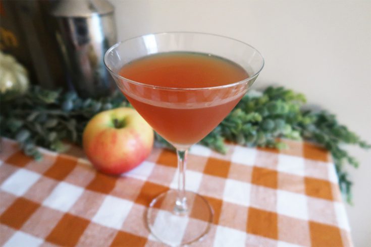 Apple Pomegranate Martini