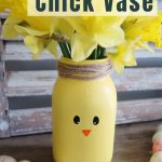 DIY Easter Chick Vase