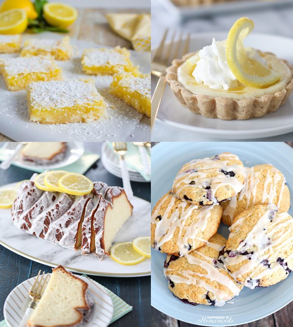 12 Lemon Dessert Recipes