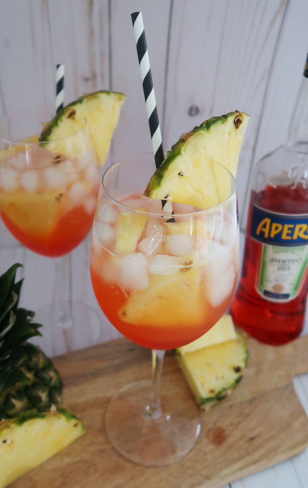 Pineapple Aperol Spritz Recipe Weekend Craft