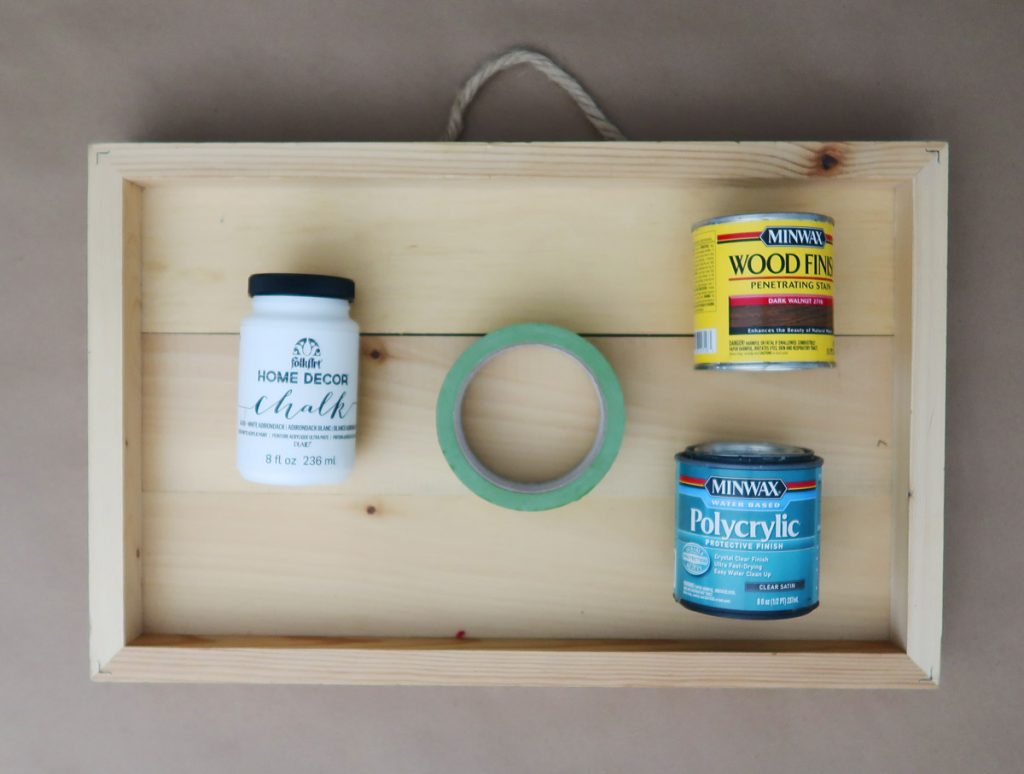 DIY Buffalo Check Sign - Weekend Craft