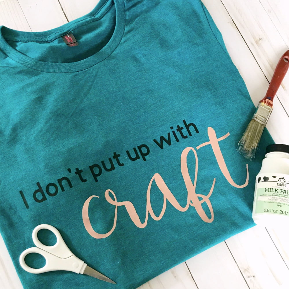 craft tshirt