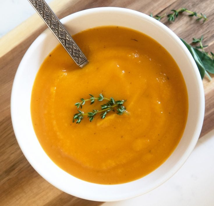 Instant Pot Butternut Squash Soup