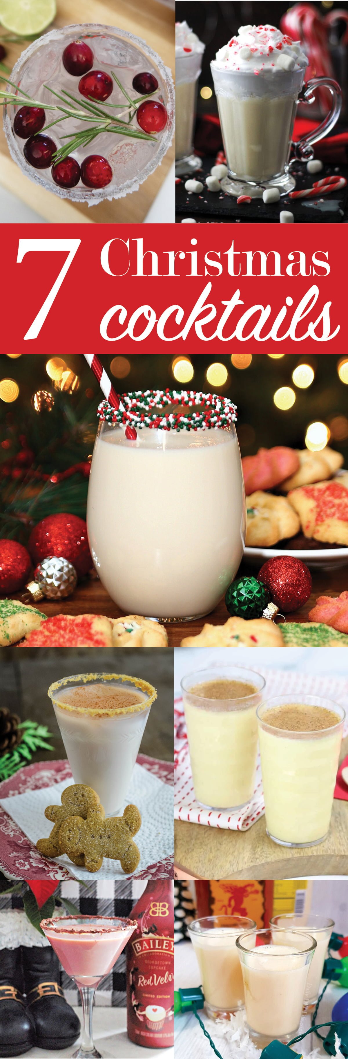 7 Christmas Cocktails 