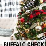 Buffalo Check Christmas Tree