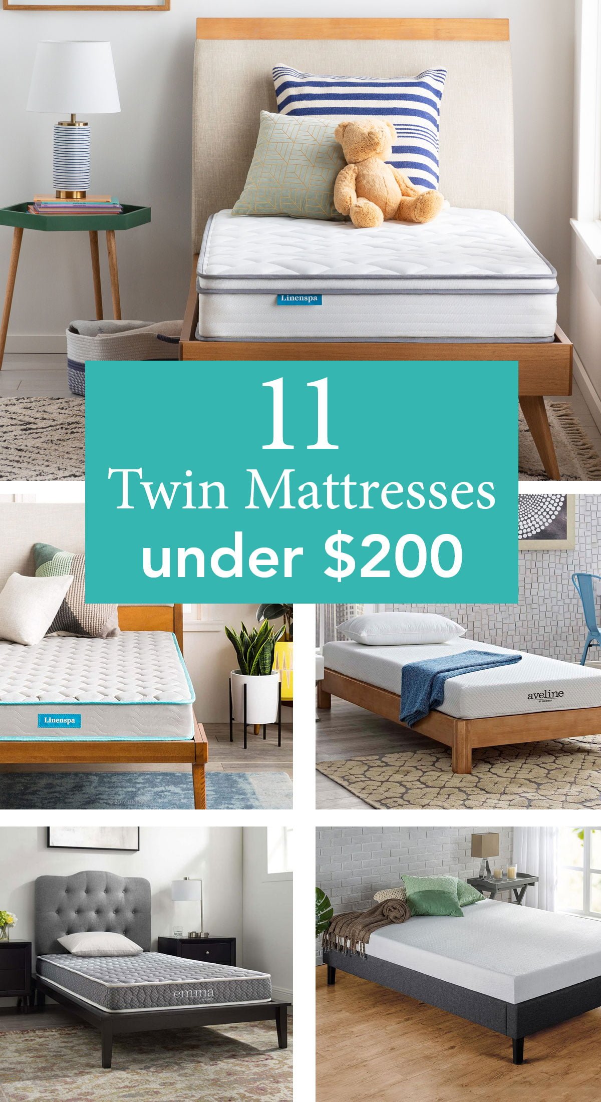 11 Twin Mattresses under $200