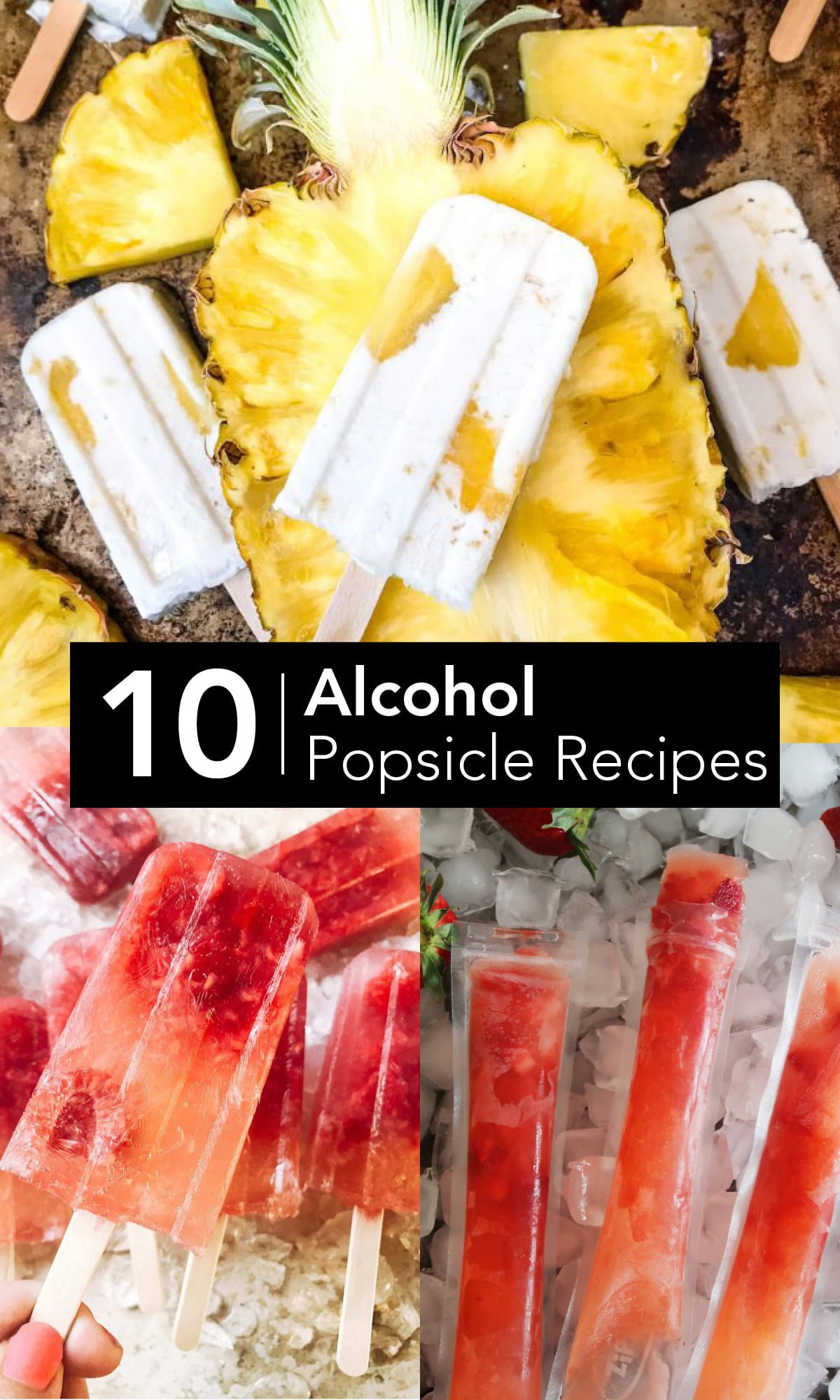 Customizable Boozy Popsicle Mold