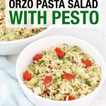 Orzo pasta salad