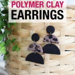How to make polymer clay earrings