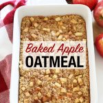 Baked Apple Oatmeal Recipe