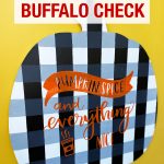 How to paint buffalo check plaid