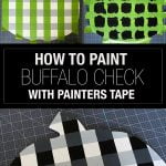How to paint buffalo check