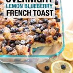 Overnight Blueberry French Toast
