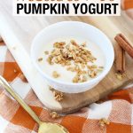 Instant Pot Pumpkin Yogurt Recipe