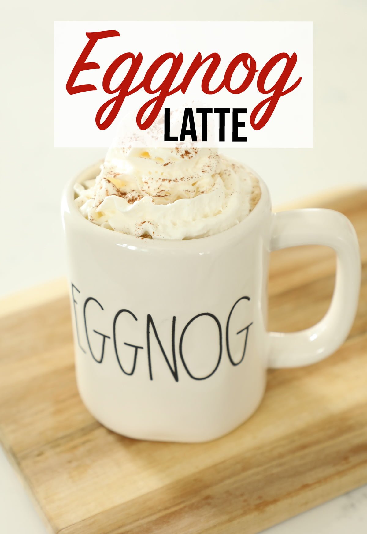 Eggnog Latte Weekend Craft