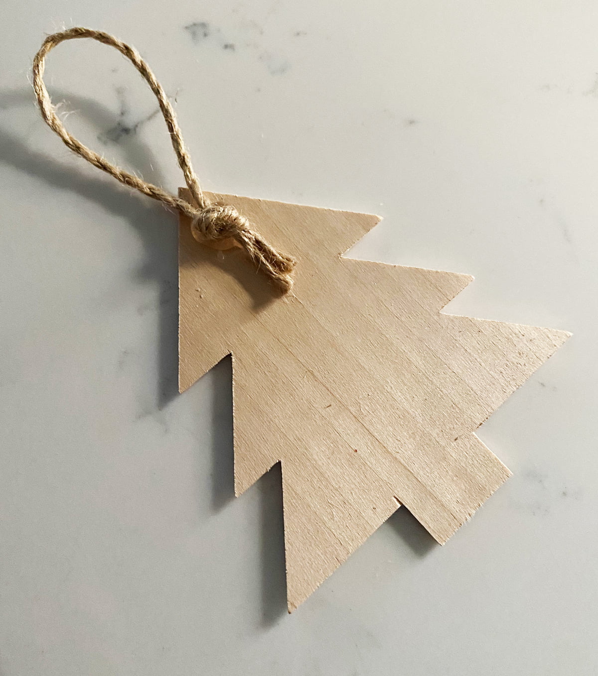 Wood Christmas Tree Ornaments with Cricut Maker