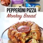 Pepperoni Pizza monkey bread