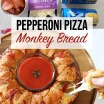Pepperoni Pizza monkey bread