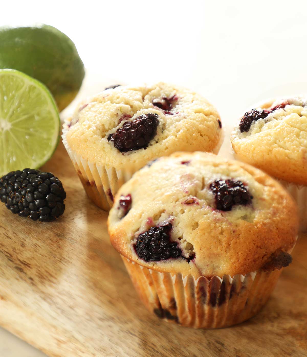 Blackberry Lime Muffin Recipe