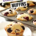 Blackberry Lime Muffins