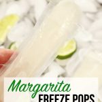 Alcohol Margarita freeze pops