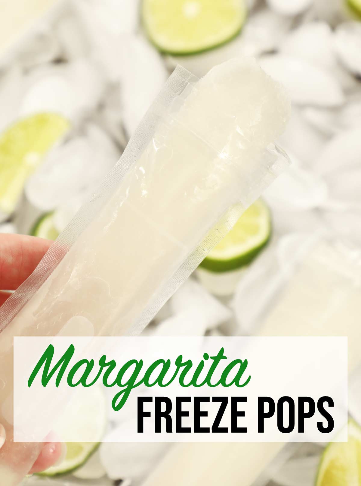 Margarita Freeze Pops Weekend Craft
