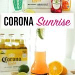 Corona Sunrise Drink