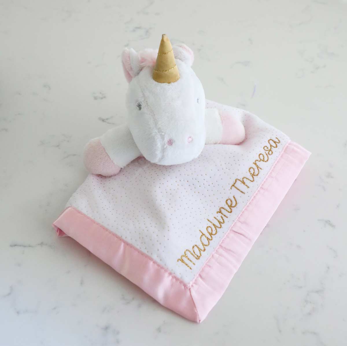 How to make baby blanket with name best sale all over