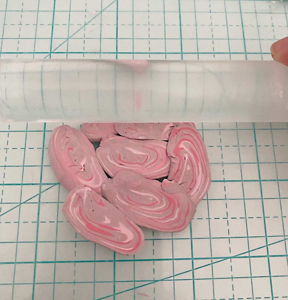 Marble Polymer Clay Earrings Weekend Craft