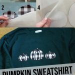 Pumpkin Sweatshirt with Cricut