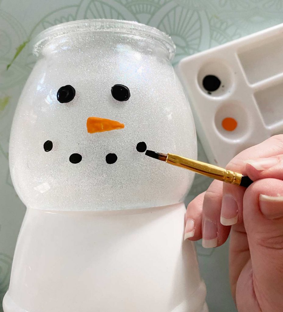 DIY Gumball Snowman