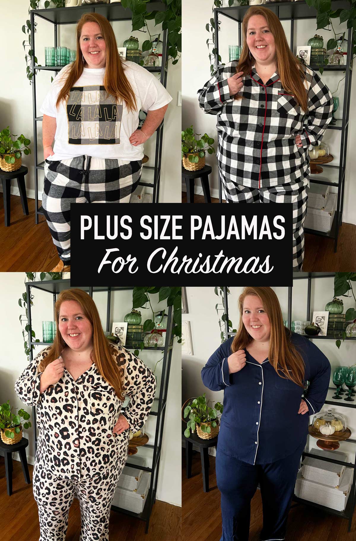 Plus Size Christmas Pajamas Weekend Craft