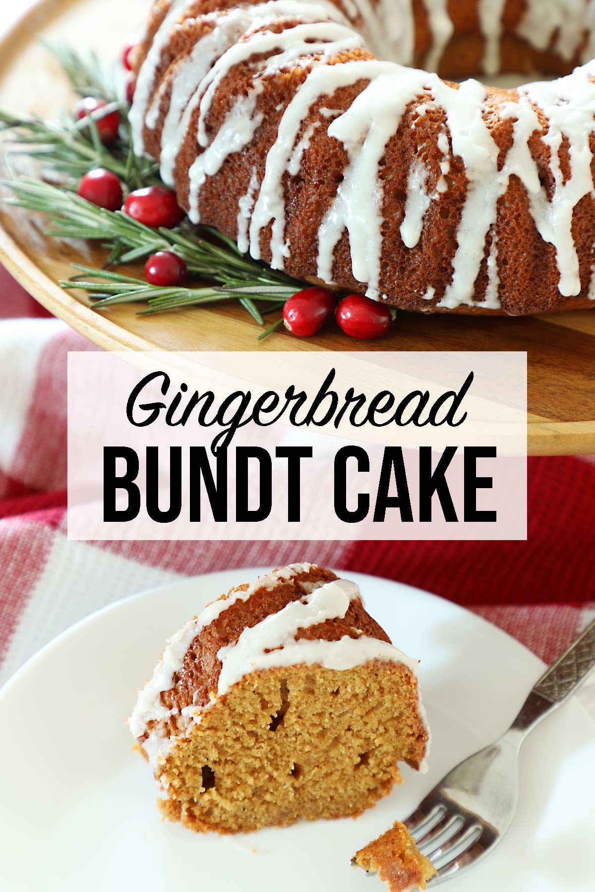 Gingerbread Bundt Cake - Weekend Craft