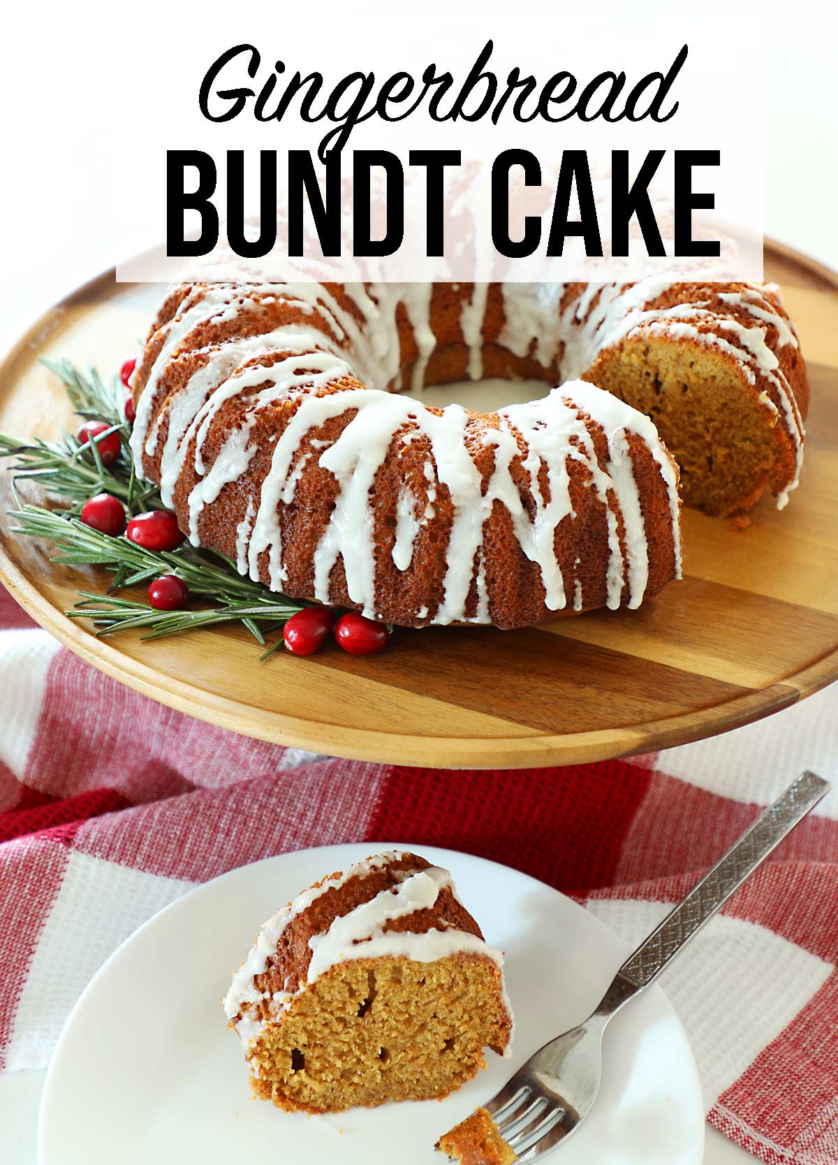 Gingerbread Bundt Cake - Weekend Craft