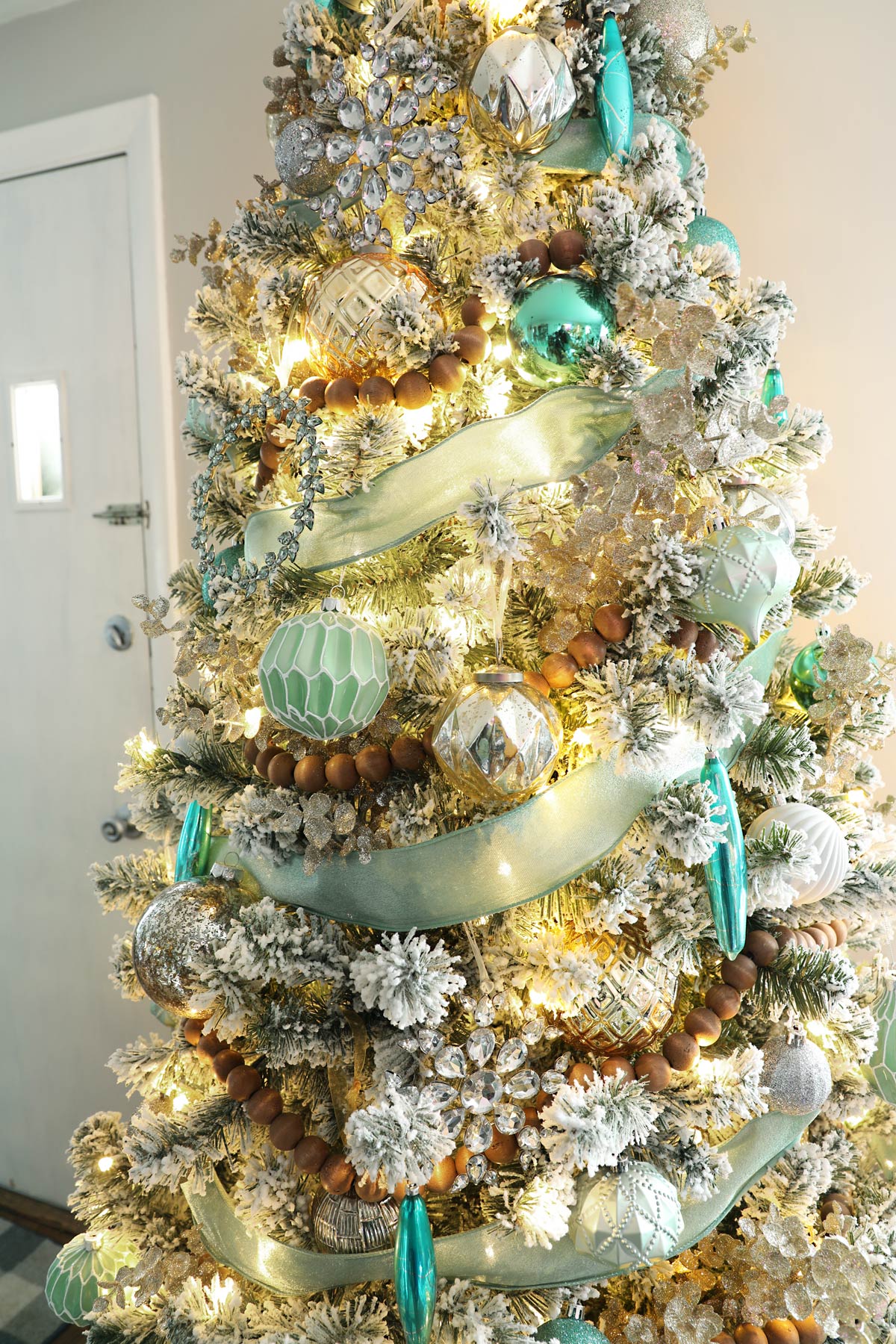 Teal Christmas Tree Weekend Craft   TealChristmasTree10 