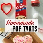 homemade pop tarts with pie crust
