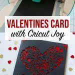 Cricut Joy Valentines day Card
