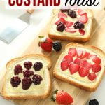Custard Yogurt Toast