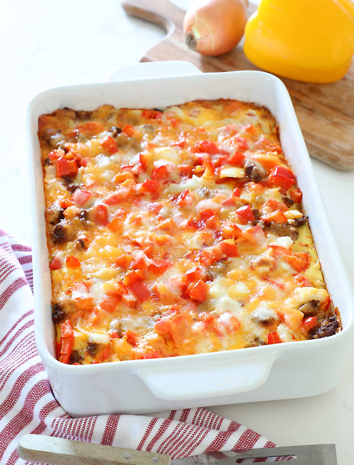 Chorizo and Egg Breakfast Casserole Weekend Craft
