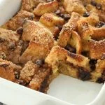 Chocolate Chip French Toast Bake