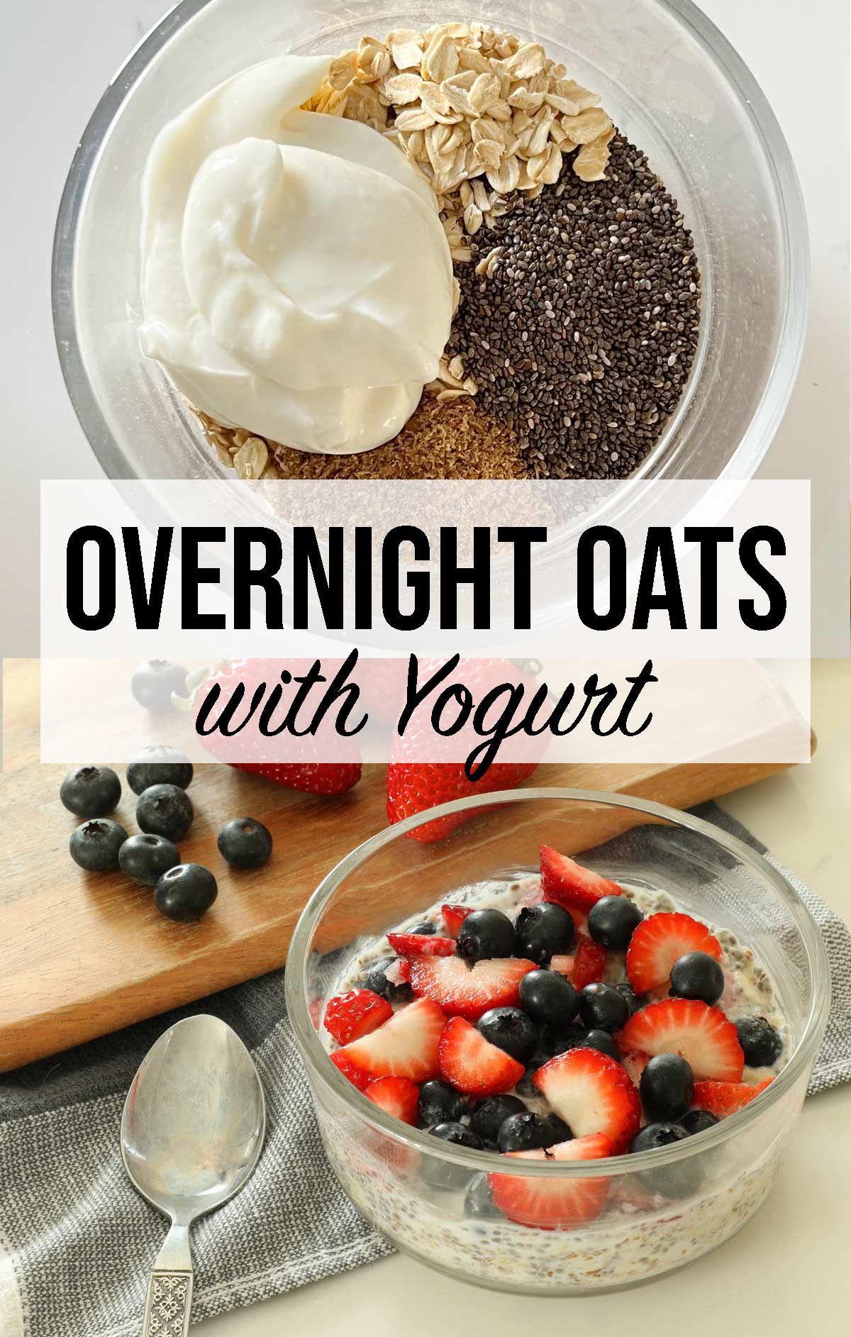 Overnight Oats with Yogurt - Weekend Craft