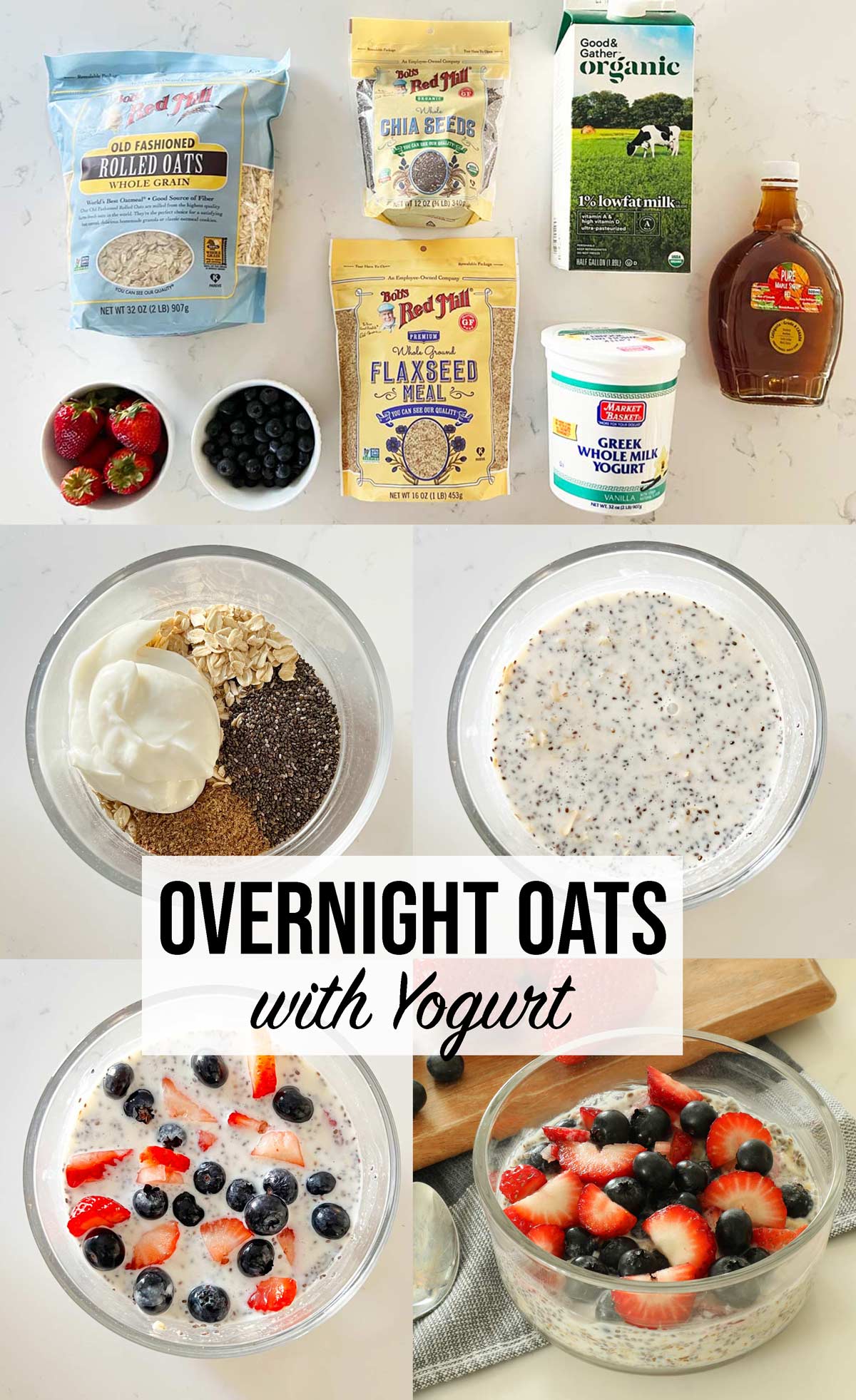 Overnight Oats with Yogurt - Weekend Craft