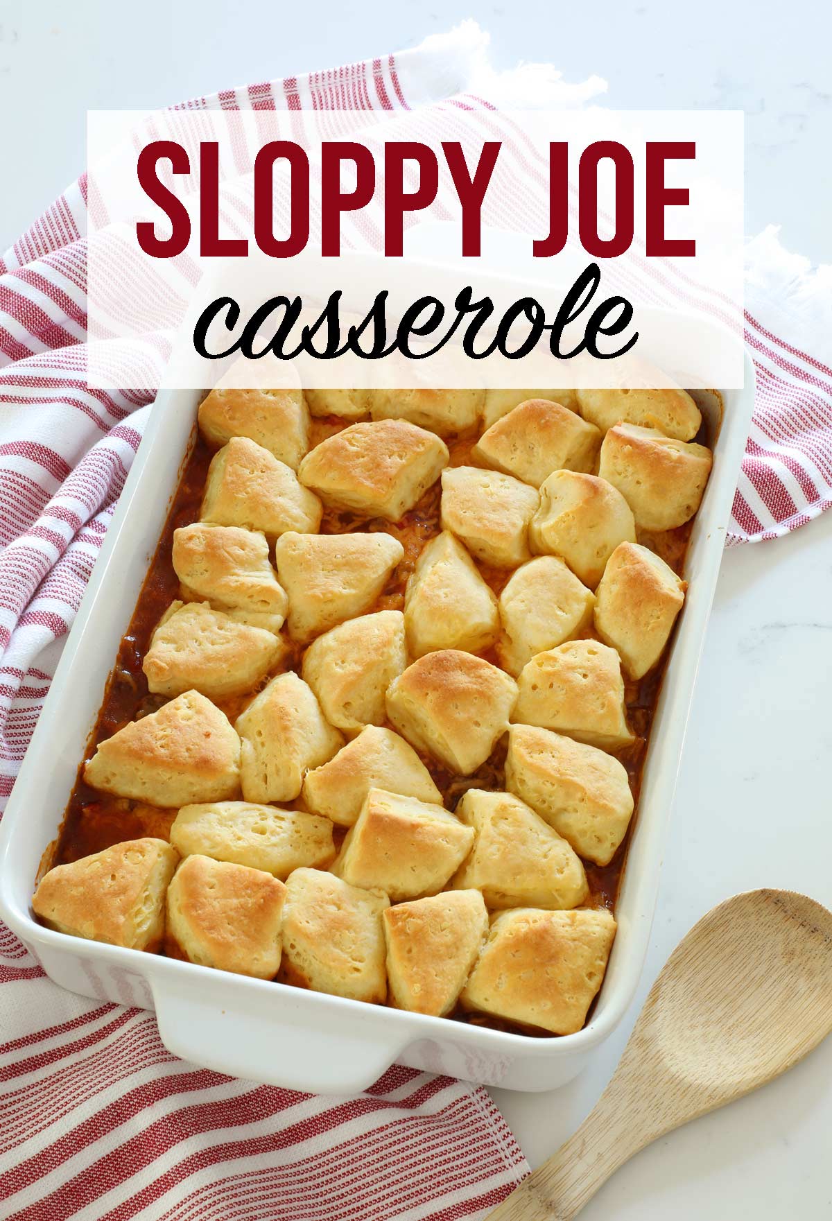 Sloppy Joe Casserole Weekend Craft