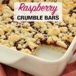 Raspberry Crumble Bars