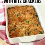 Broccoli Casserole with Ritz Crackers