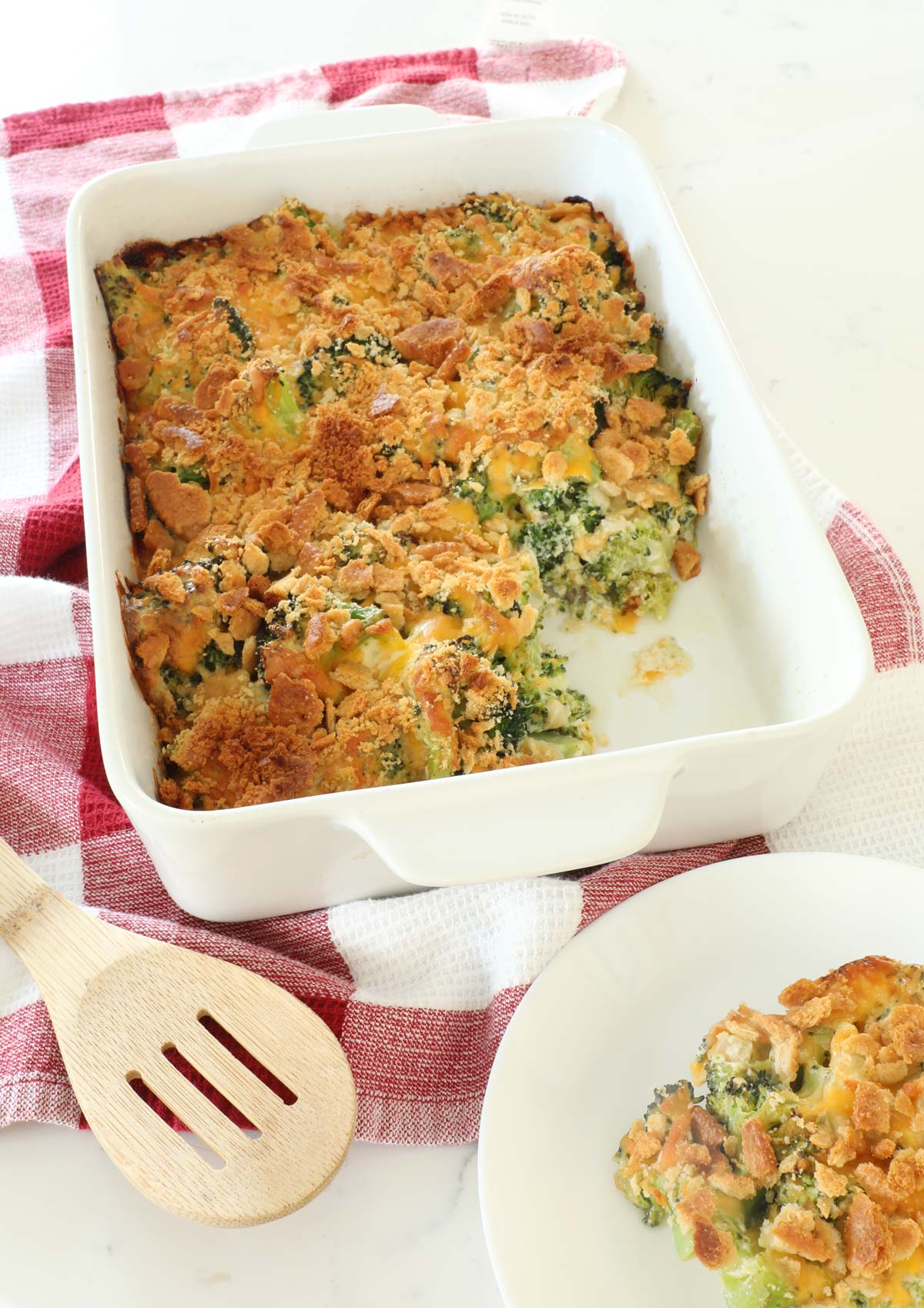 Broccoli Casserole With Ritz Crackers Weekend Craft   BroccoliCasserolewithRitzCrackers2 